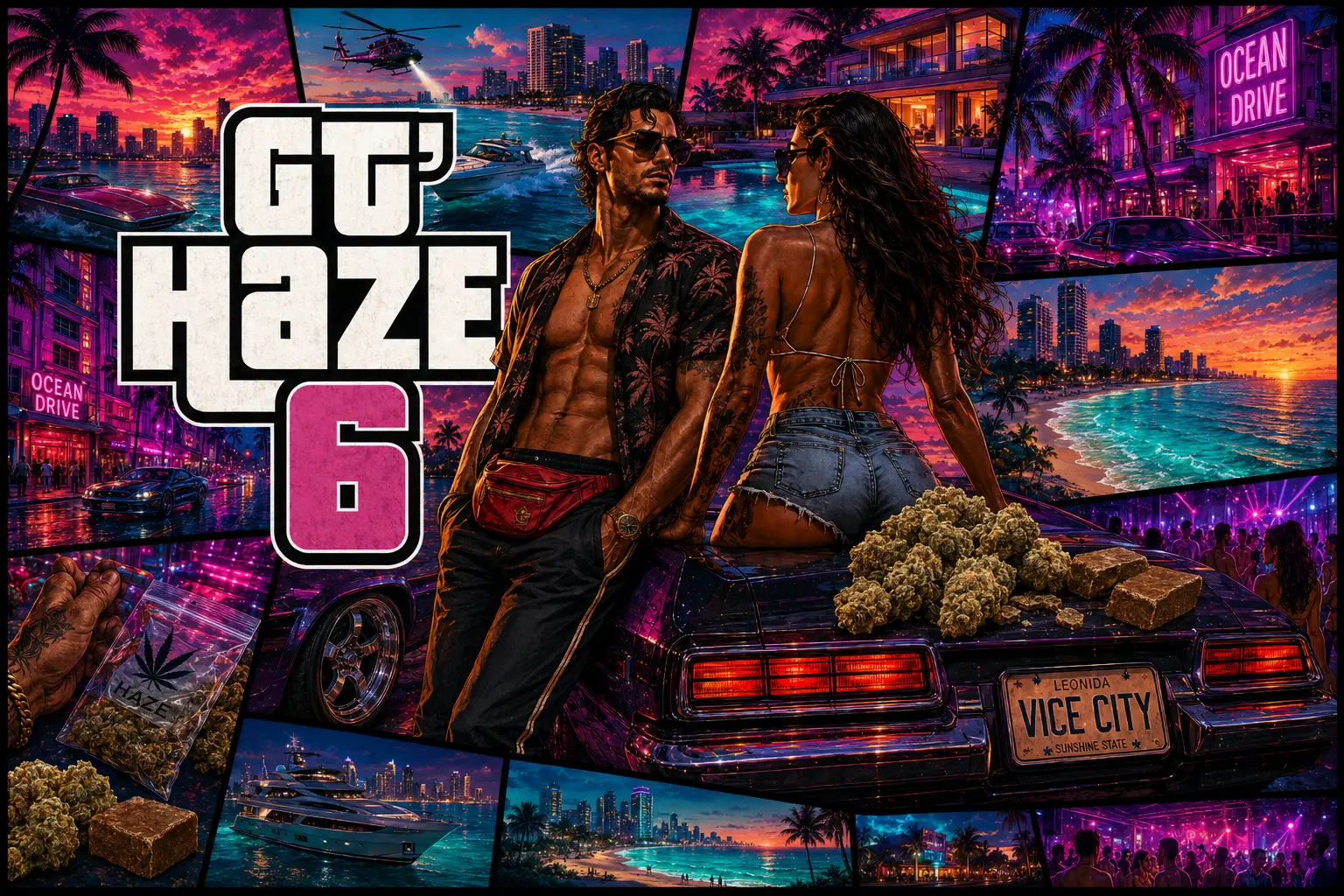 Design GT Haze réalisé pour un client
