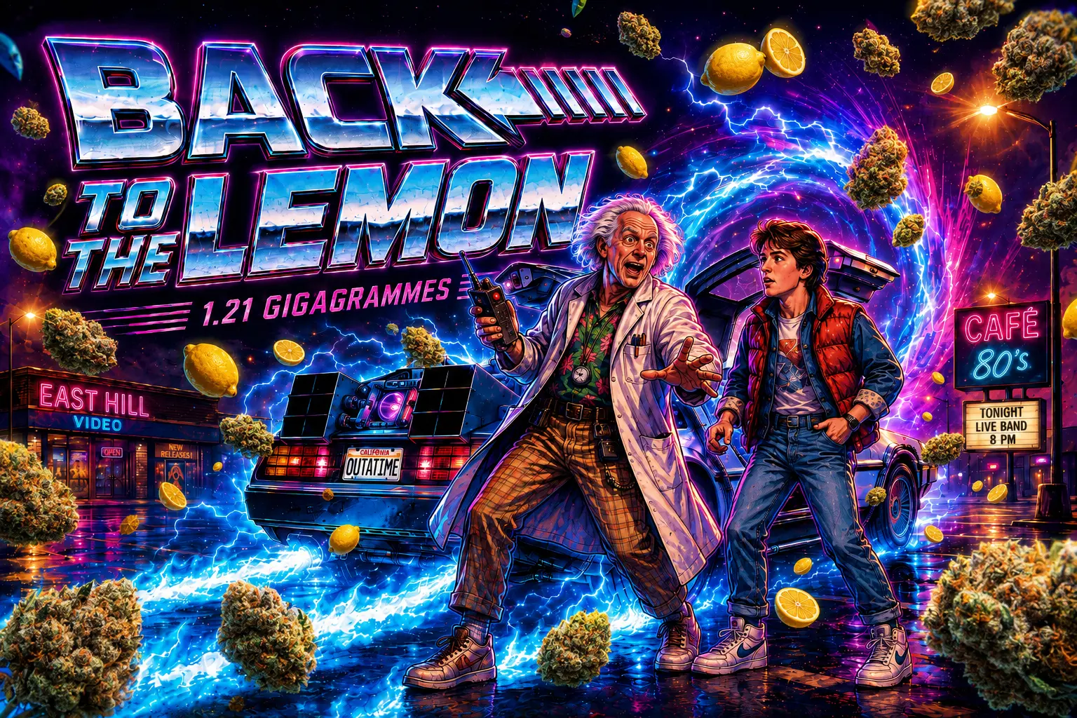Design Back to the Lemon réalisé pour un client